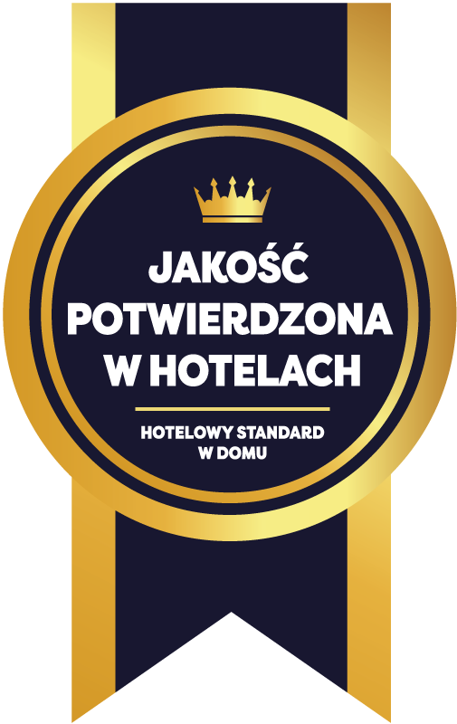 znak jakości zatwierdzonej przez hotele